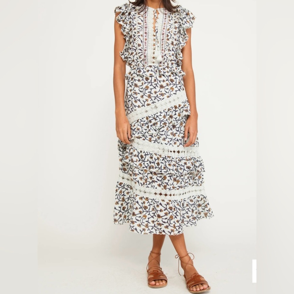 Sea New York Rosalie Midi Dress size 6